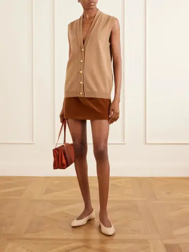 Blazé Milano Jealousy Cotton-velvet Mini Skirt | Thumbnail 2 Blazé Milano Jealousy Cotton-velvet Mini Skirt | Thumbnail 2