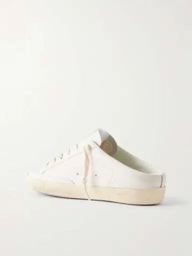 Golden Goose Super-star Sabot Distressed Leather Slip-on Sneakers | Thumbnail 3 Golden Goose Super-star Sabot Distressed Leather Slip-on Sneakers | Thumbnail 3