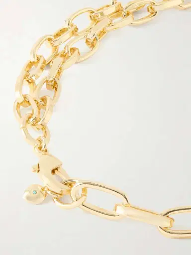 Roxanne Assoulin The Paperclip Gold-tone Necklace | Thumbnail 3 Roxanne Assoulin The Paperclip Gold-tone Necklace | Thumbnail 3