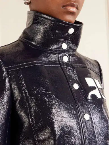 Courrèges Reedition Coated Cotton-blend Jacket | Thumbnail 5 Courrèges Reedition Coated Cotton-blend Jacket | Thumbnail 5
