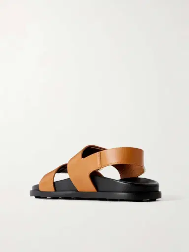 Tod's Buckled Leather Slingback Sandals | Thumbnail 3 Tod's Buckled Leather Slingback Sandals | Thumbnail 3