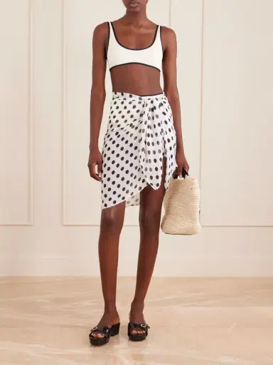 Faithfull Mirra Polka-dot Voile Pareo | Thumbnail 2 Faithfull Mirra Polka-dot Voile Pareo | Thumbnail 2