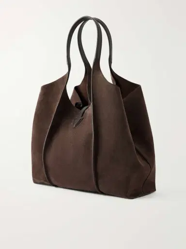 Tod's T Timeless Medium Suede Shoulder Bag | Thumbnail 4 Tod's T Timeless Medium Suede Shoulder Bag | Thumbnail 4