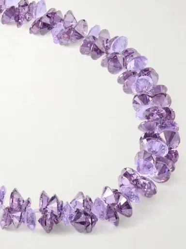 Roxanne Assoulin The Cubic Cluster Gold-tone Cubic Zirconia And Crystal Necklace | Thumbnail 4 Roxanne Assoulin The Cubic Cluster Gold-tone Cubic Zirconia And Crystal Necklace | Thumbnail 4
