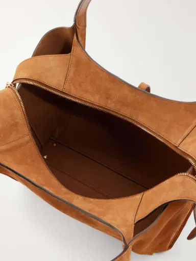 Tod's T Timeless Small Suede Shoulder Bag | Thumbnail 6 Tod's T Timeless Small Suede Shoulder Bag | Thumbnail 6