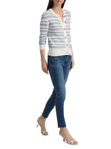Generation Love Women's Laurel Striped Cardigan | Thumbnail 2 Generation Love Women's Laurel Striped Cardigan | Thumbnail 2