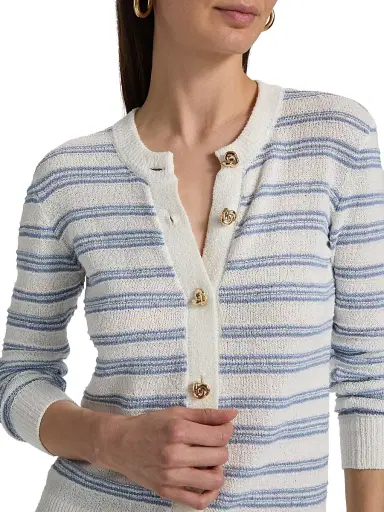 Generation Love Women's Laurel Striped Cardigan | Thumbnail 6 Generation Love Women's Laurel Striped Cardigan | Thumbnail 6