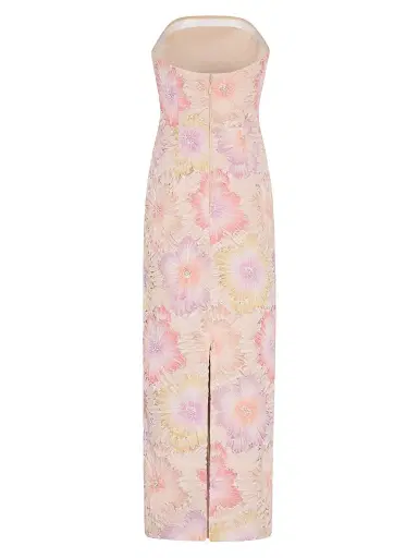 Milly Women's Kait Floral Embroidered Dress - Rainbow Multi - Size 12 | Thumbnail 2 Milly Women's Kait Floral Embroidered Dress - Rainbow Multi - Size 12 | Thumbnail 2