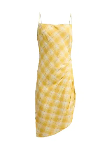 Ronny Kobo Women's Alaina Asymmetric Mini Dress - Yellow Multi | Thumbnail 1 Ronny Kobo Women's Alaina Asymmetric Mini Dress - Yellow Multi | Thumbnail 1