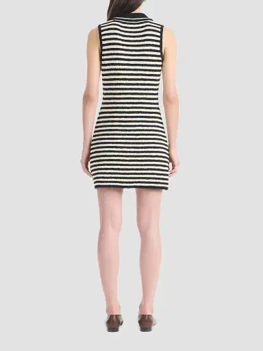 Altuzarra Women's Mamie Striped Cotton-Blend Mini Shirtdress - Black - Size XL | Thumbnail 3 Altuzarra Women's Mamie Striped Cotton-Blend Mini Shirtdress - Black - Size XL | Thumbnail 3