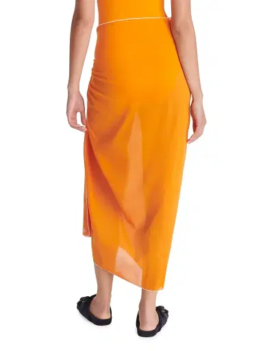 ERES Women's Cabine Cotton Sarong - Kumquat | Thumbnail 3 ERES Women's Cabine Cotton Sarong - Kumquat | Thumbnail 3