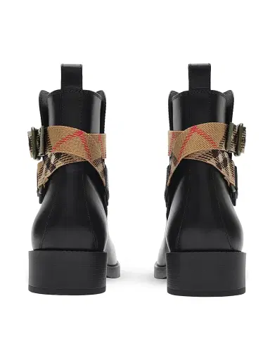 Burberry Women's Huntley Leather Ankle Boots | Thumbnail 3 Burberry Women's Huntley Leather Ankle Boots | Thumbnail 3