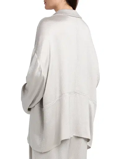 Giorgio Armani Women's Textured Tunic Shirt | Thumbnail 5 Giorgio Armani Women's Textured Tunic Shirt | Thumbnail 5