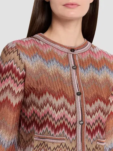 Missoni Women's Zigzag Chevron Button-Front Cardigan | Thumbnail 5 Missoni Women's Zigzag Chevron Button-Front Cardigan | Thumbnail 5