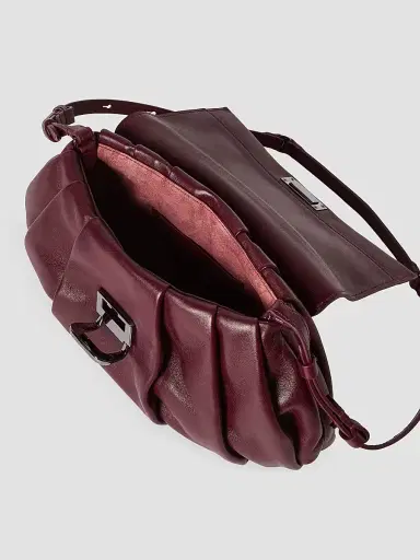 Brunello Cucinelli Women's Boule Crossbody Bag in Nappa Leather | Thumbnail 5 Brunello Cucinelli Women's Boule Crossbody Bag in Nappa Leather | Thumbnail 5