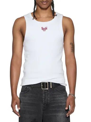 Ksubi Men's Paise Halen Singlet Tank - White - Size XXL | Thumbnail 3 Ksubi Men's Paise Halen Singlet Tank - White - Size XXL | Thumbnail 3