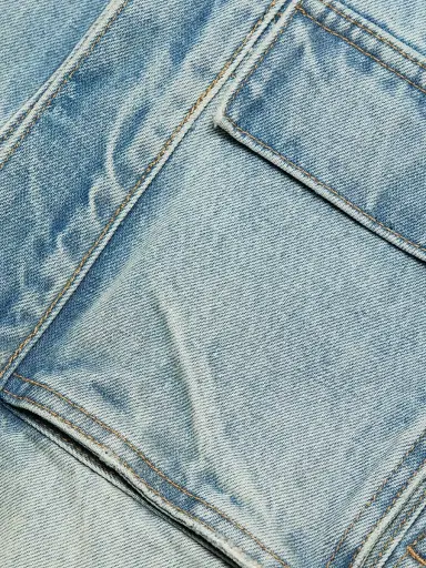 Nili Lotan Women's Marilou Patch-Pocket Denim Jacket - Alice Wash | Thumbnail 7 Nili Lotan Women's Marilou Patch-Pocket Denim Jacket - Alice Wash | Thumbnail 7