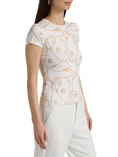 Generation Love Women's Eva Rope-Print T-Shirt | Thumbnail 4 Generation Love Women's Eva Rope-Print T-Shirt | Thumbnail 4