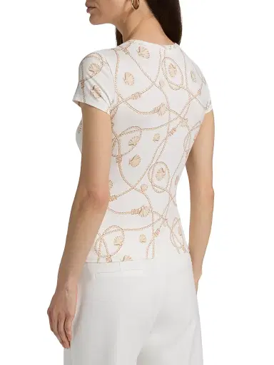 Generation Love Women's Eva Rope-Print T-Shirt | Thumbnail 5 Generation Love Women's Eva Rope-Print T-Shirt | Thumbnail 5