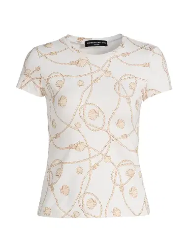 Generation Love Women's Eva Rope-Print T-Shirt | Thumbnail 1 Generation Love Women's Eva Rope-Print T-Shirt | Thumbnail 1