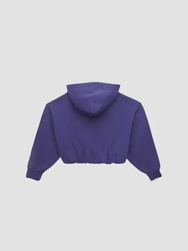 KatieJ NYC Girl's Ryan Bubble Hoodie - Sailboat Blue | Thumbnail 2 KatieJ NYC Girl's Ryan Bubble Hoodie - Sailboat Blue | Thumbnail 2