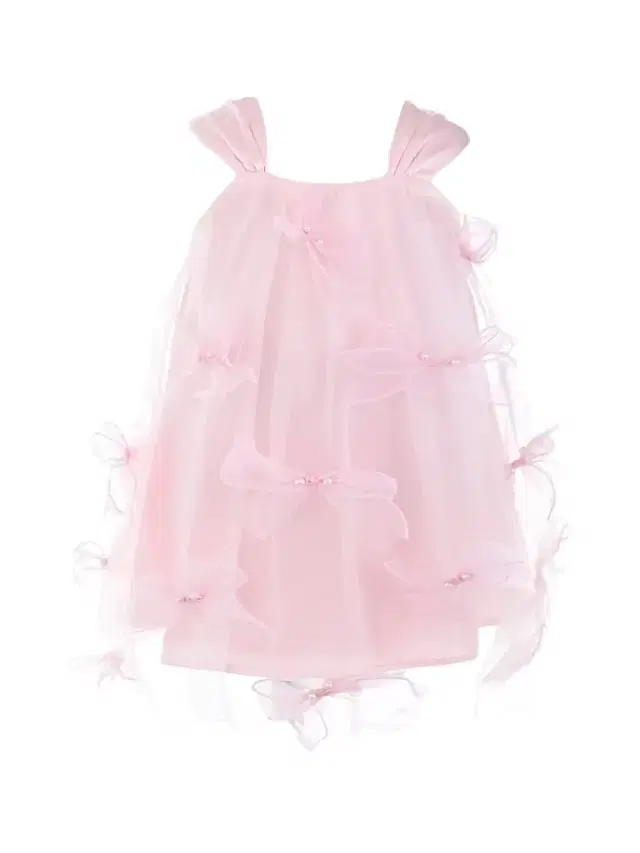 Little Girl's Manisa Dress - Pink Little Girl's Manisa Dress - Pink