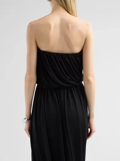 Cinq à Sept Women's Calden Strapless Crop Top - Black - Size XL | Thumbnail 3 Cinq à Sept Women's Calden Strapless Crop Top - Black - Size XL | Thumbnail 3