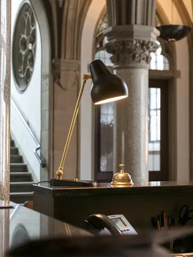 Louis Poulsen VL38 Metal Table Lamp - White | Thumbnail 3 Louis Poulsen VL38 Metal Table Lamp - White | Thumbnail 3