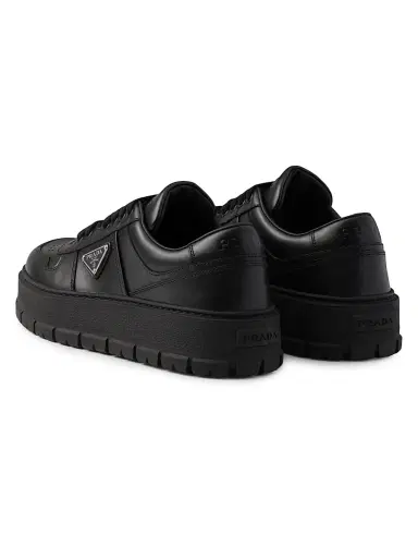 Prada Men's Leather Sneakers | Thumbnail 3 Prada Men's Leather Sneakers | Thumbnail 3
