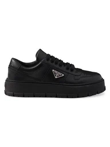 Prada Men's Leather Sneakers | Thumbnail 1 Prada Men's Leather Sneakers | Thumbnail 1
