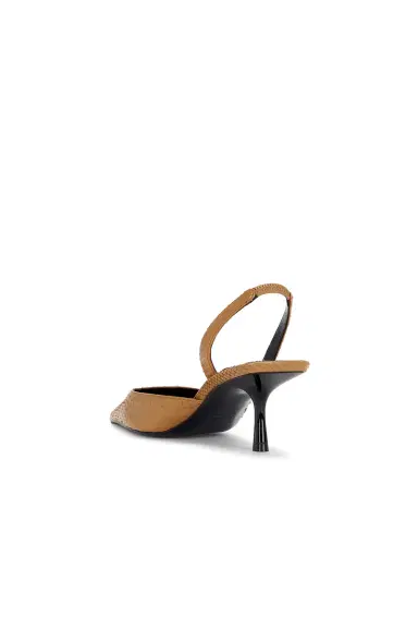Saint Laurent Misty Python Slingback Pump | Thumbnail 3 Saint Laurent Misty Python Slingback Pump | Thumbnail 3