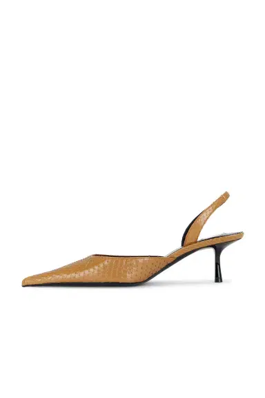 Saint Laurent Misty Python Slingback Pump | Thumbnail 5 Saint Laurent Misty Python Slingback Pump | Thumbnail 5