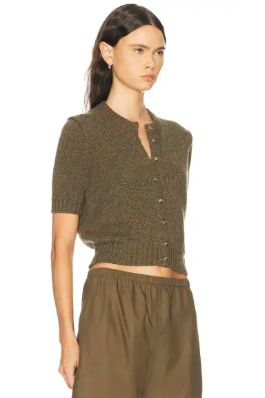 KHAITE Nora Cashmere Cardigan | Thumbnail 2 KHAITE Nora Cashmere Cardigan | Thumbnail 2