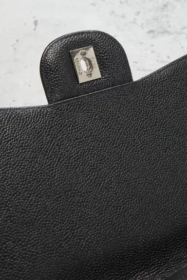 chanel Chanel Caviar Jumbo Classic Flap Bag | Thumbnail 7 chanel Chanel Caviar Jumbo Classic Flap Bag | Thumbnail 7