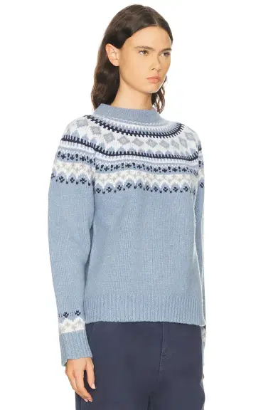 Miu Miu Wool Fairisle Sweater | Thumbnail 2 Miu Miu Wool Fairisle Sweater | Thumbnail 2