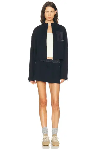 Miu Miu Felpa Nylon Skirt | Thumbnail 5 Miu Miu Felpa Nylon Skirt | Thumbnail 5