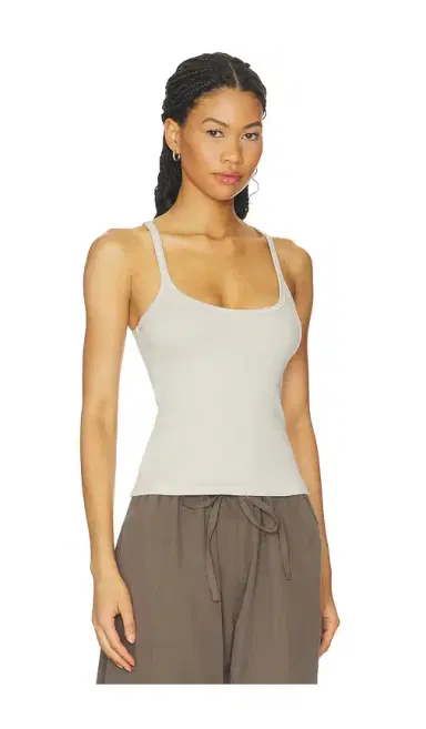 ENZA COSTA Cotton Rib Cami Tank | Thumbnail 2 ENZA COSTA Cotton Rib Cami Tank | Thumbnail 2