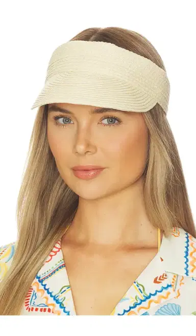 Favorite Daughter The Straw Visor | Thumbnail 1 Favorite Daughter The Straw Visor | Thumbnail 1
