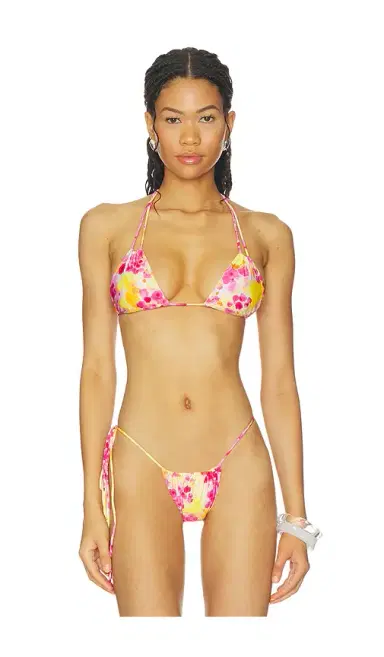 Indah Bongo Tiny Triangle Halter Bikini Top | Thumbnail 1 Indah Bongo Tiny Triangle Halter Bikini Top | Thumbnail 1