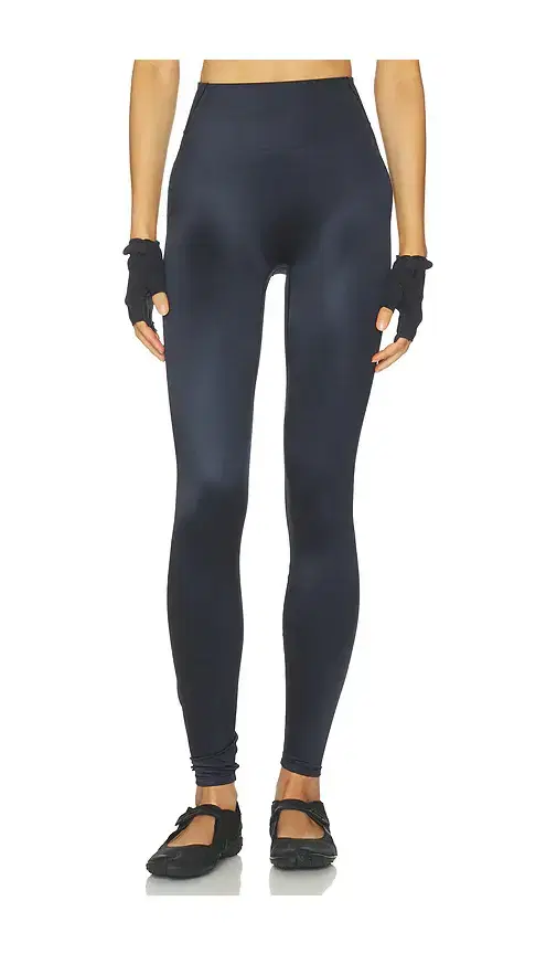 Shine Bonded Waist 29 Inch Leggings Shine Bonded Waist 29 Inch Leggings