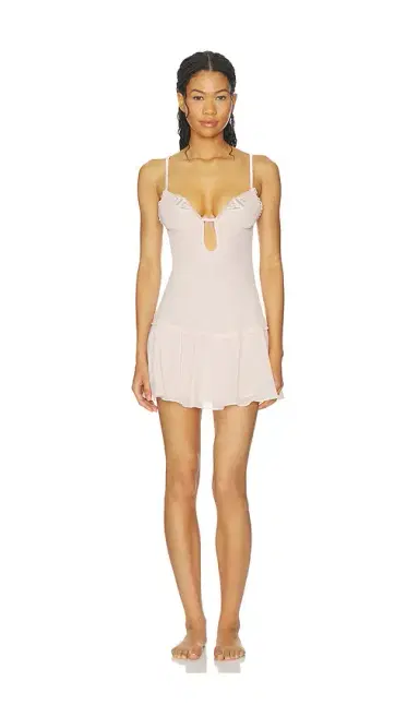 For Love & Lemons Beaded Seashell Slip Dress | Thumbnail 2 For Love & Lemons Beaded Seashell Slip Dress | Thumbnail 2