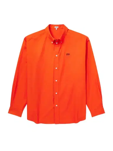 Loewe Anagram-Embroidered Cotton Shirt - Men | Thumbnail 1 Loewe Anagram-Embroidered Cotton Shirt - Men | Thumbnail 1