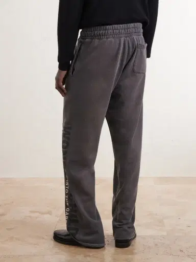 Paly Hollywood Bobby Driscoll Embellished Printed Cotton-Fleece Sweatpants - Men | Thumbnail 4 Paly Hollywood Bobby Driscoll Embellished Printed Cotton-Fleece Sweatpants - Men | Thumbnail 4