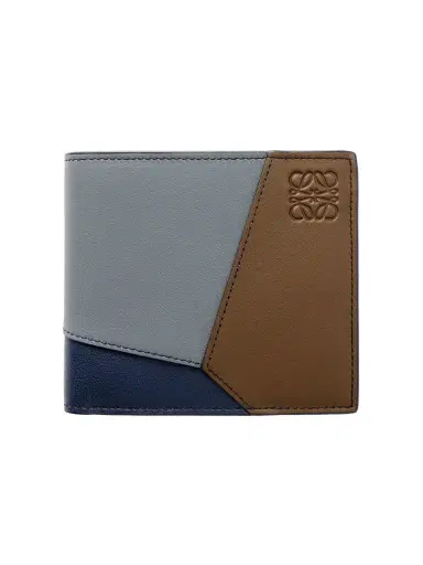 Loewe Puzzle Edge Colour-Block Full-Grain Leather Bifold Wallet - Men | Thumbnail 1 Loewe Puzzle Edge Colour-Block Full-Grain Leather Bifold Wallet - Men | Thumbnail 1