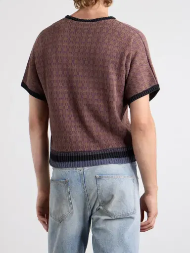 Enfants Riches Déprimés Vienna Cotton-Jacquard Sweater - Men | Thumbnail 4 Enfants Riches Déprimés Vienna Cotton-Jacquard Sweater - Men | Thumbnail 4