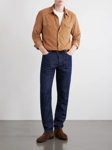 Caruso Cotton-Corduroy Shirt - Men | Thumbnail 2 Caruso Cotton-Corduroy Shirt - Men | Thumbnail 2