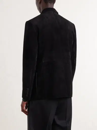 Tom Ford Panelled Suede Blazer - Men | Thumbnail 4 Tom Ford Panelled Suede Blazer - Men | Thumbnail 4