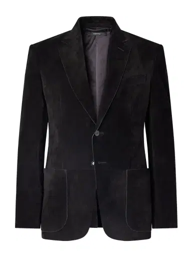 Tom Ford Panelled Suede Blazer - Men | Thumbnail 1 Tom Ford Panelled Suede Blazer - Men | Thumbnail 1