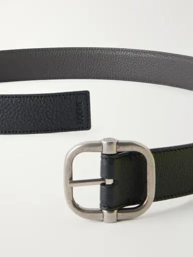 Loewe 3.5cm Reversible Full-Grain Leather Belt - Men | Thumbnail 3 Loewe 3.5cm Reversible Full-Grain Leather Belt - Men | Thumbnail 3