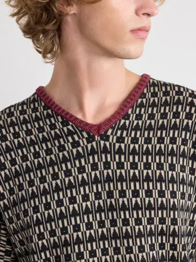 Enfants Riches Déprimés Vienna Cotton-Jacquard Sweater - Men | Thumbnail 5 Enfants Riches Déprimés Vienna Cotton-Jacquard Sweater - Men | Thumbnail 5